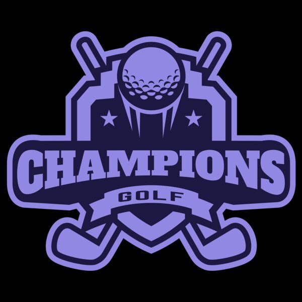 Champions Golf logo template Thumbnail