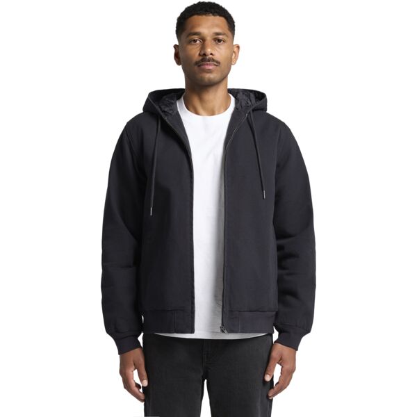Canvas Bomber Hood Jacket Thumbnail