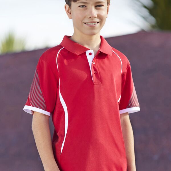 Biz Collection - Kids Razor Short Sleeve Polo Thumbnail